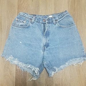 Levi's 550 Vintage cutoff shorts